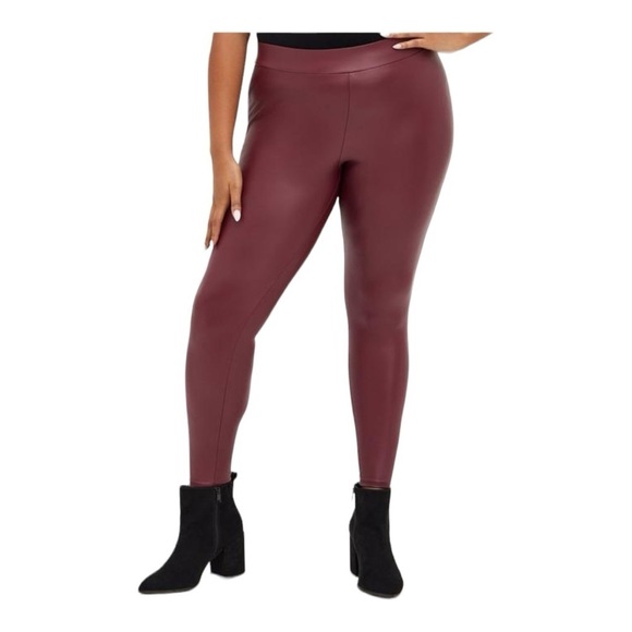 Torrid‎ pleather leggings. - Picture 2 of 4